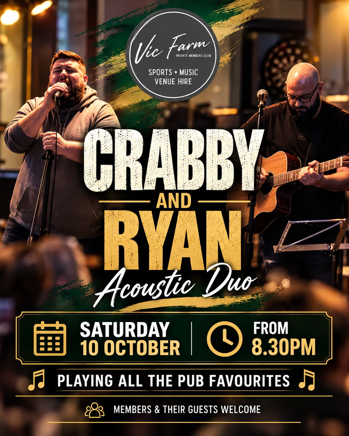 Live Music - Crabby & Ryan
