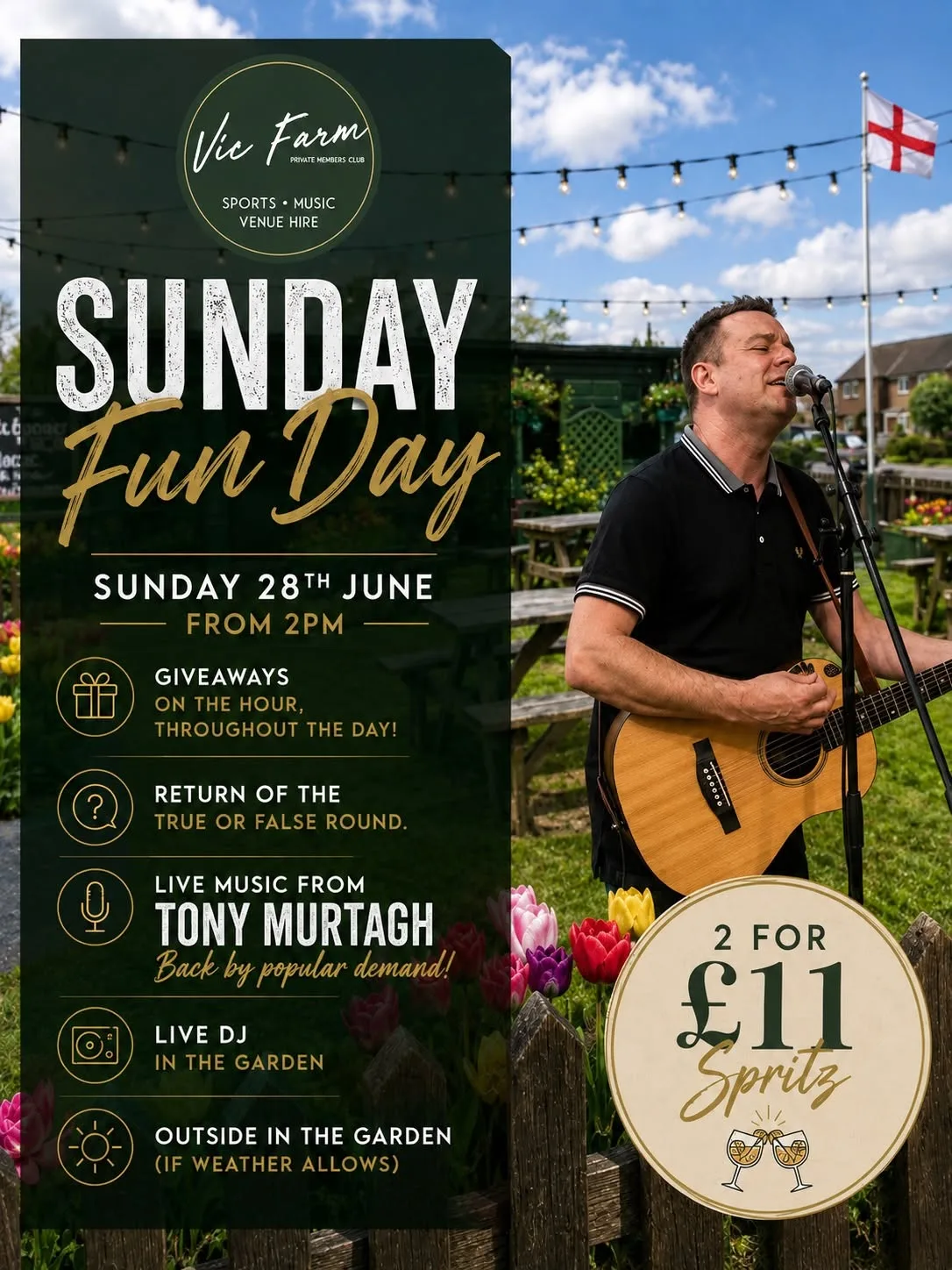 ☀️ Sunday Fun Day Returns to Vic Farm! ☀️